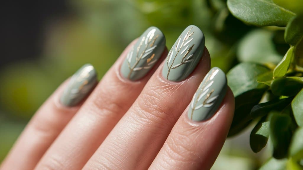 nature inspired nail designs