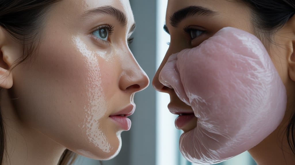 glass skin vs mochi skin