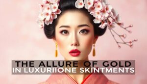 golden luxury skincare treatments