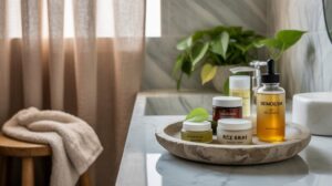 minimalist beauty with fermentation