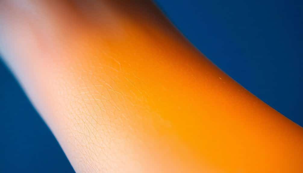 melanin and collagen transparency
