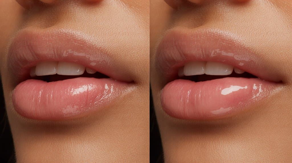 sheer hydrating dewy lipgloss