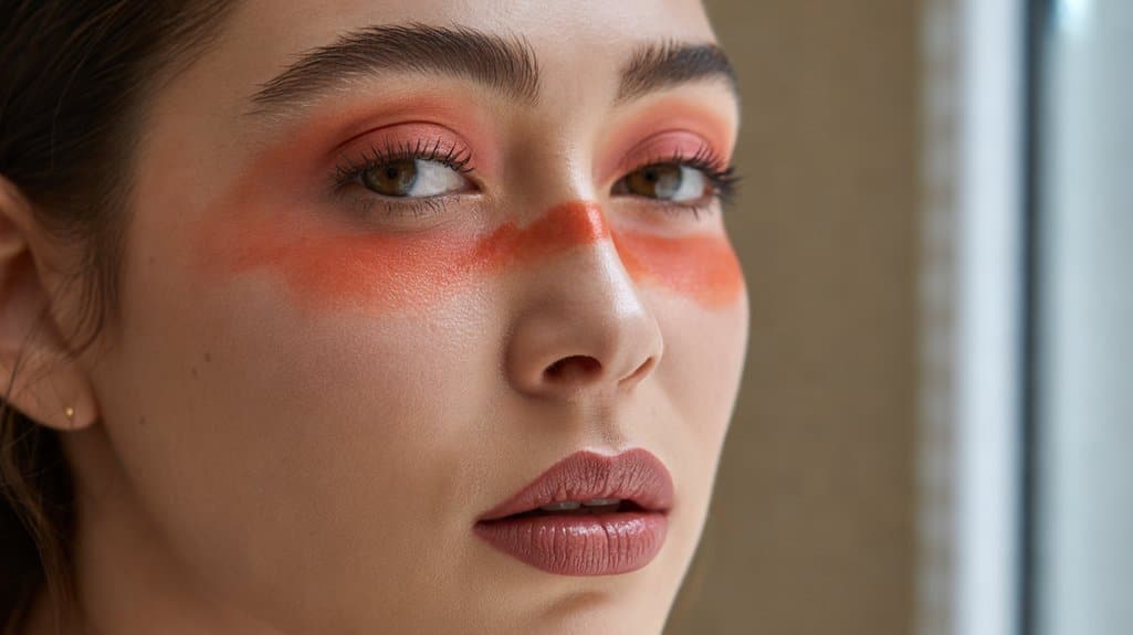 warm muted seamless makeup